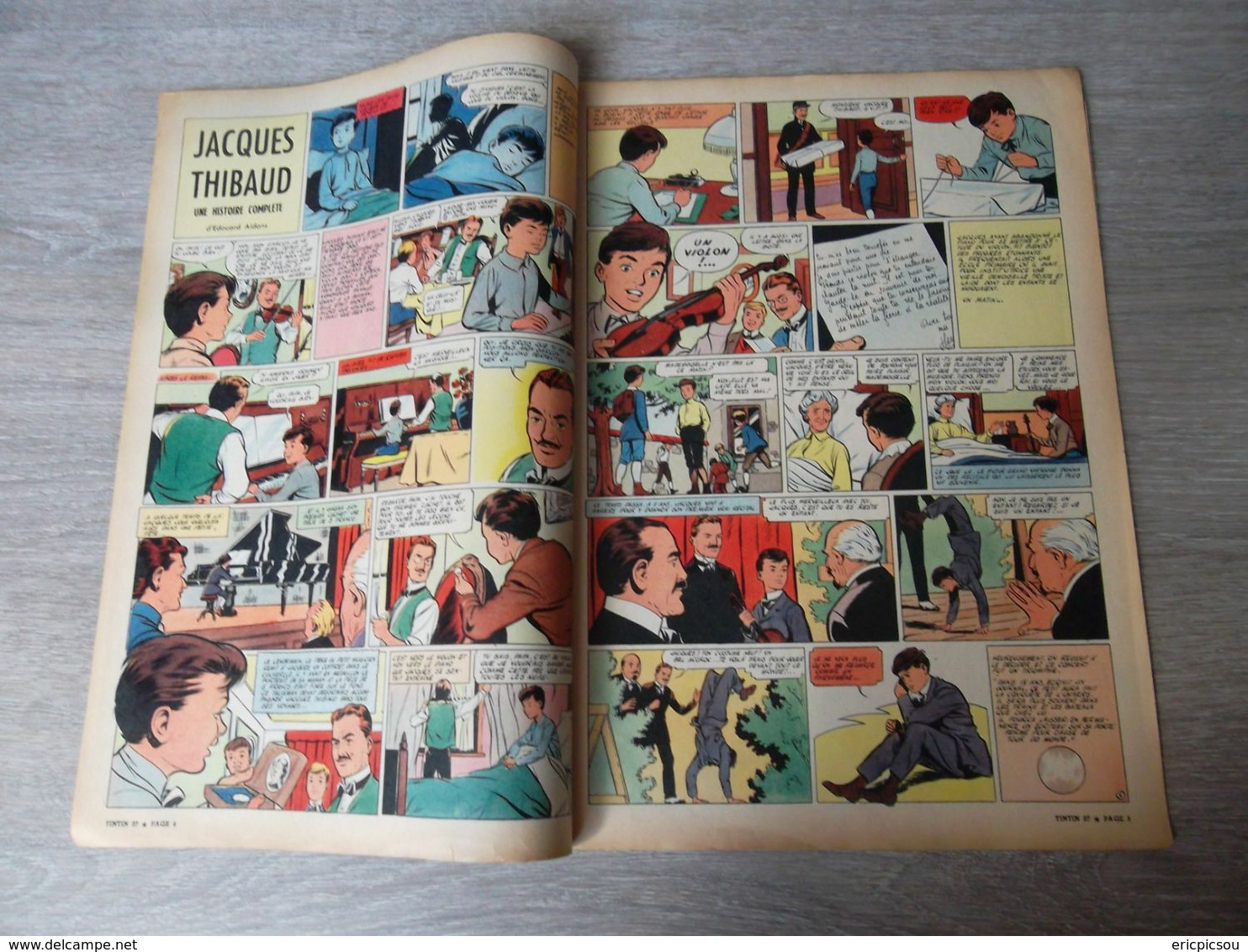 Tintin ( Magazine L'hebdomadaire ) 1958 N°37 - Tintin