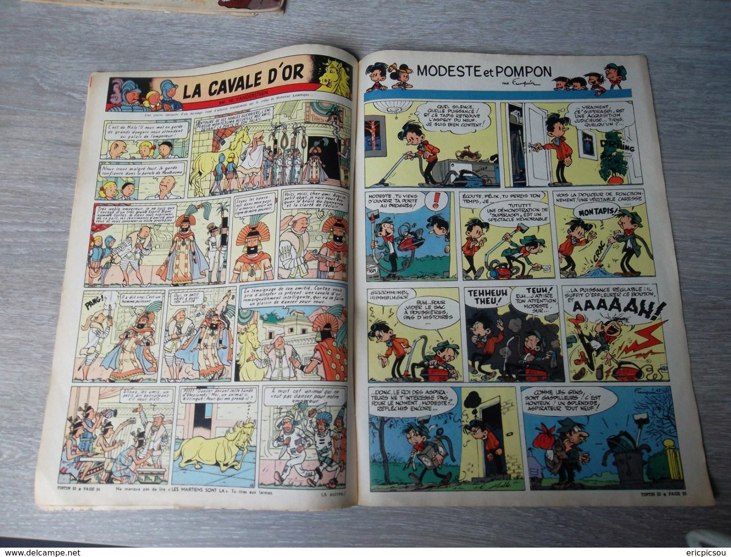 Tintin ( Magazine L'hebdomadaire ) 1958 N°52 - Tintin