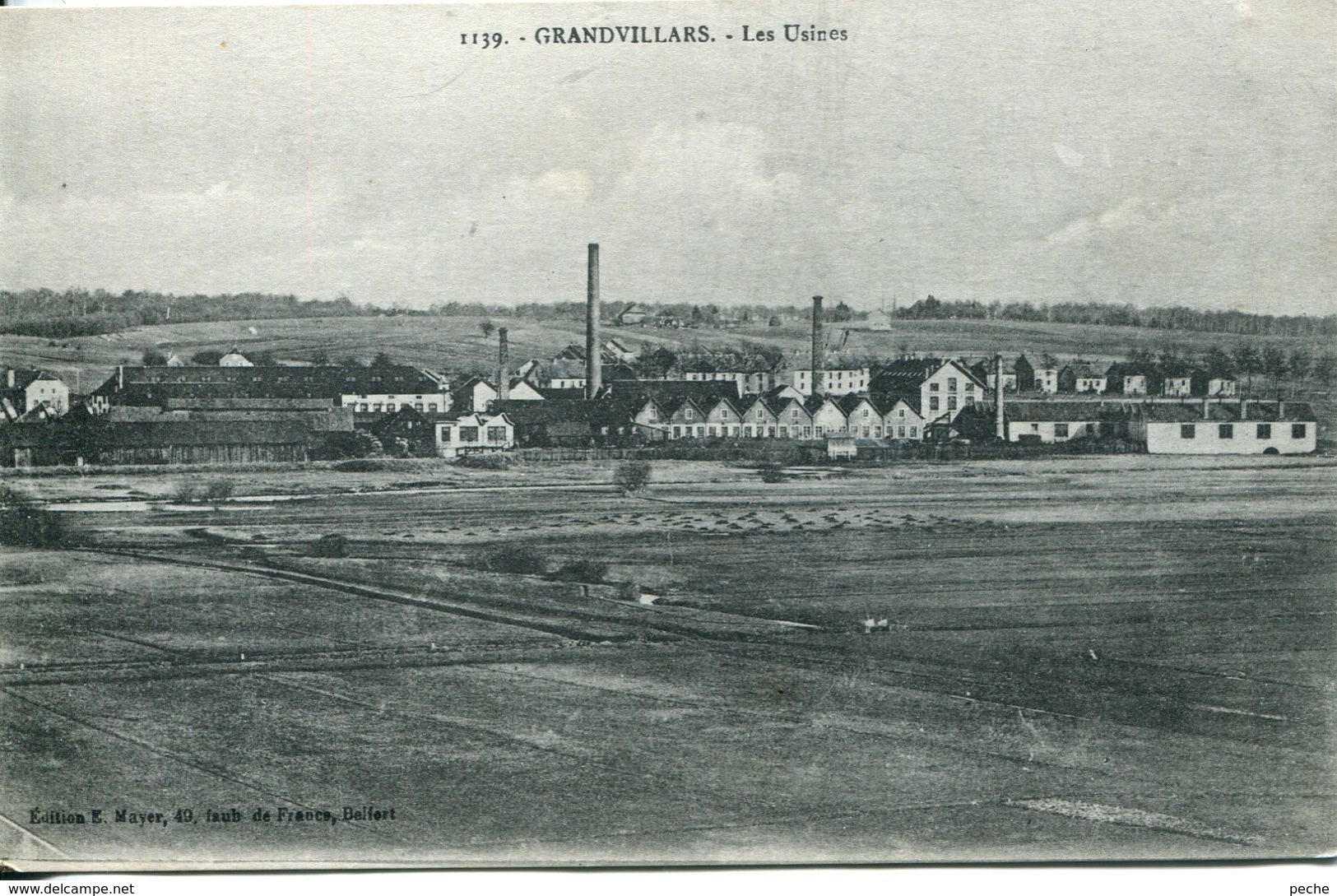 N°3586 R -cpa Grandvillars -les Usines- - Grandvillars