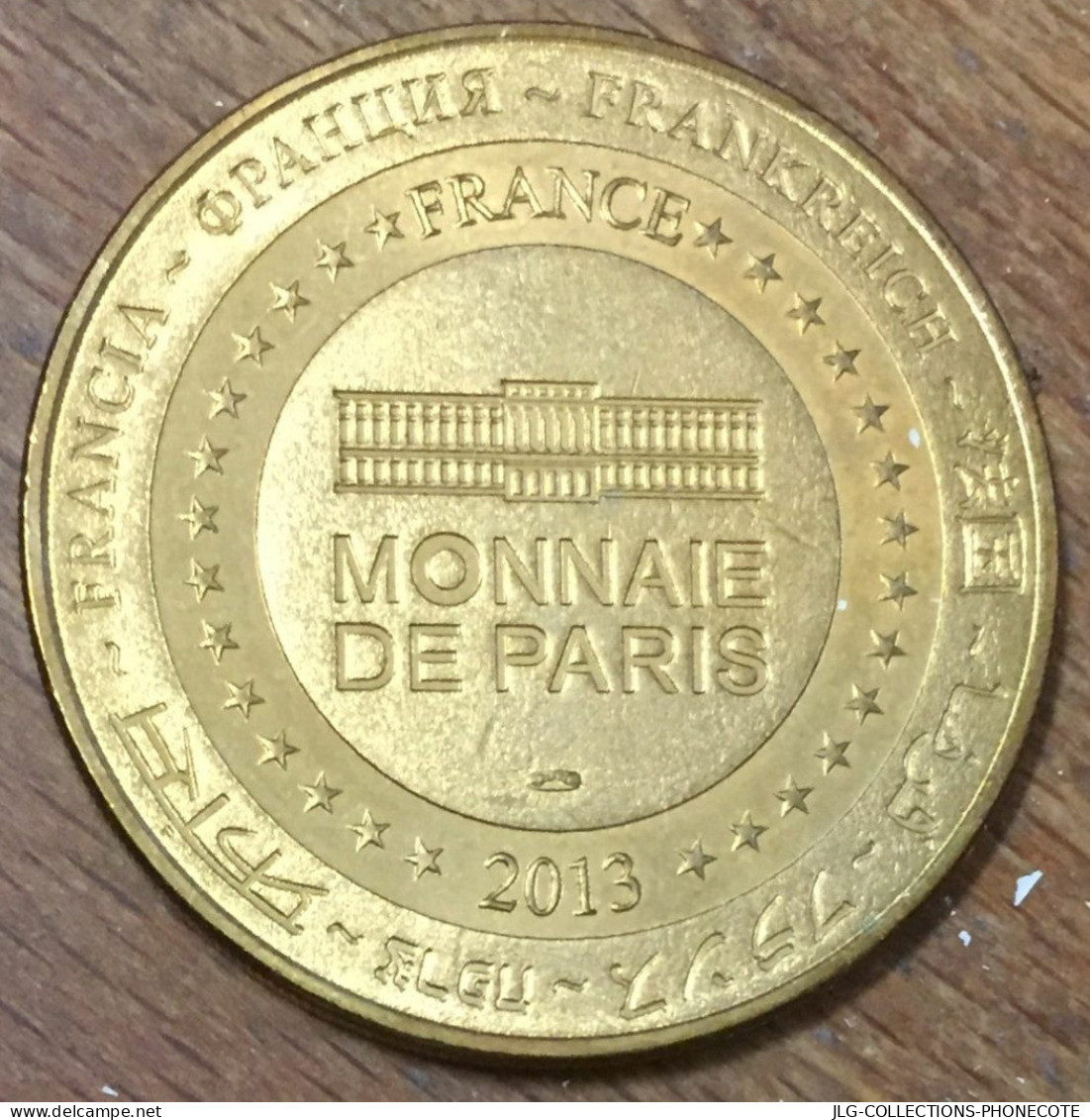 02 LAON CATHÉDRALE MDP 2013 MINI MÉDAILLE SOUVENIR MONNAIE DE PARIS JETON TOURISTIQUE TOKENS MEDALS COINS - 2013