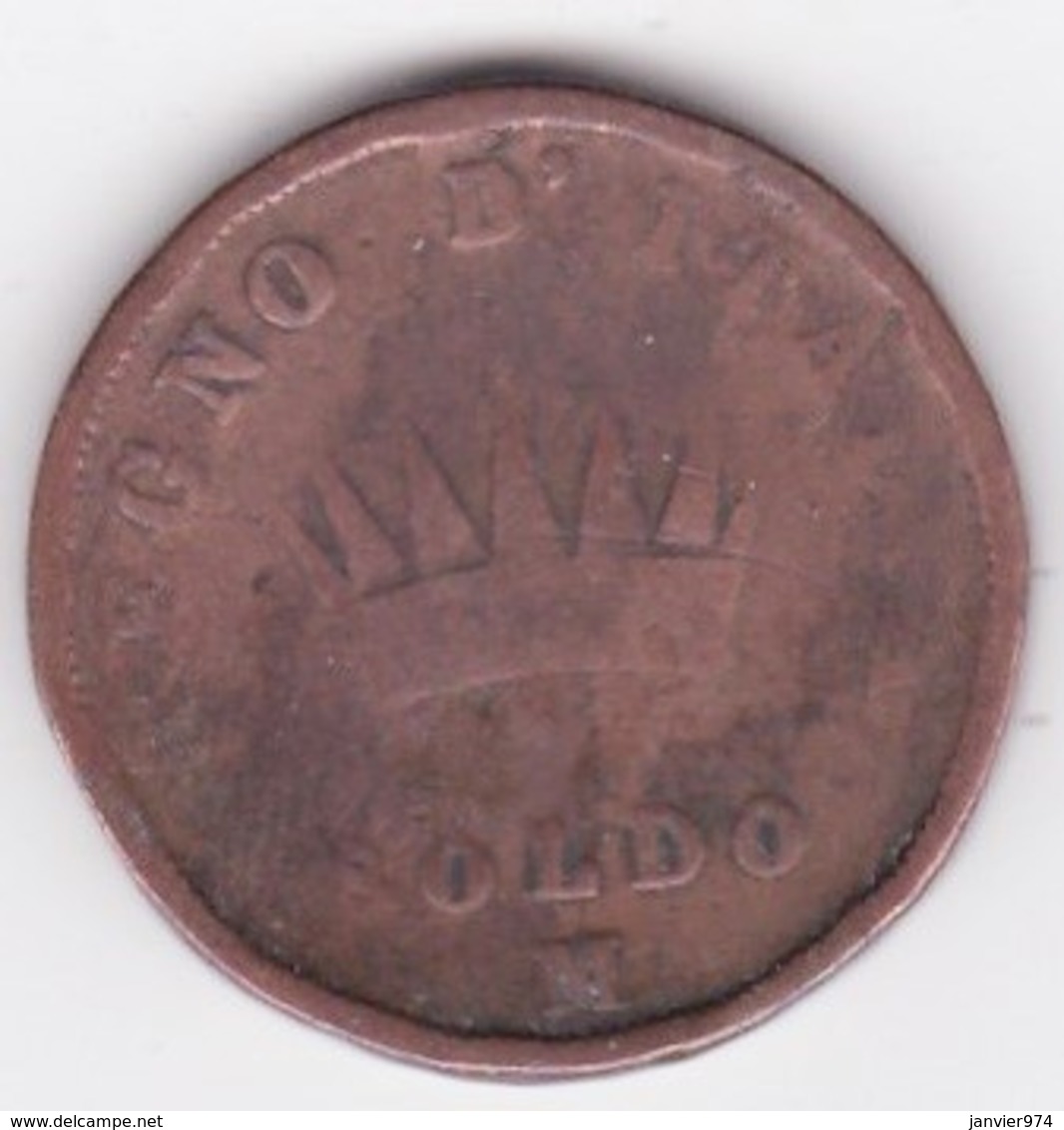 Italie 1 Soldo 1811 M Milano , Napoleone / Napoleon I - Napoleónicas