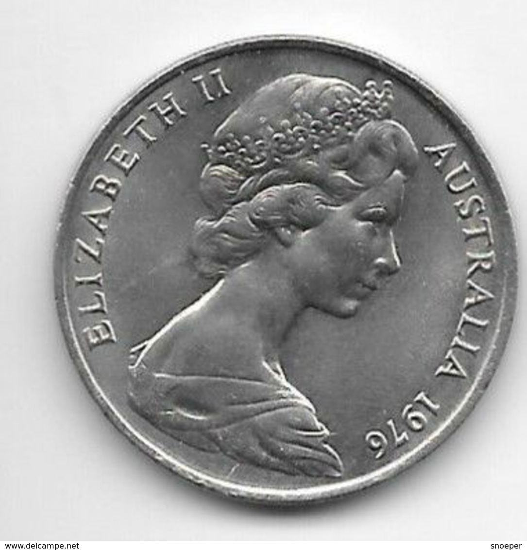 *australia 20 Cents 1976  Km 66    Xf+/ms60 - 20 Cents