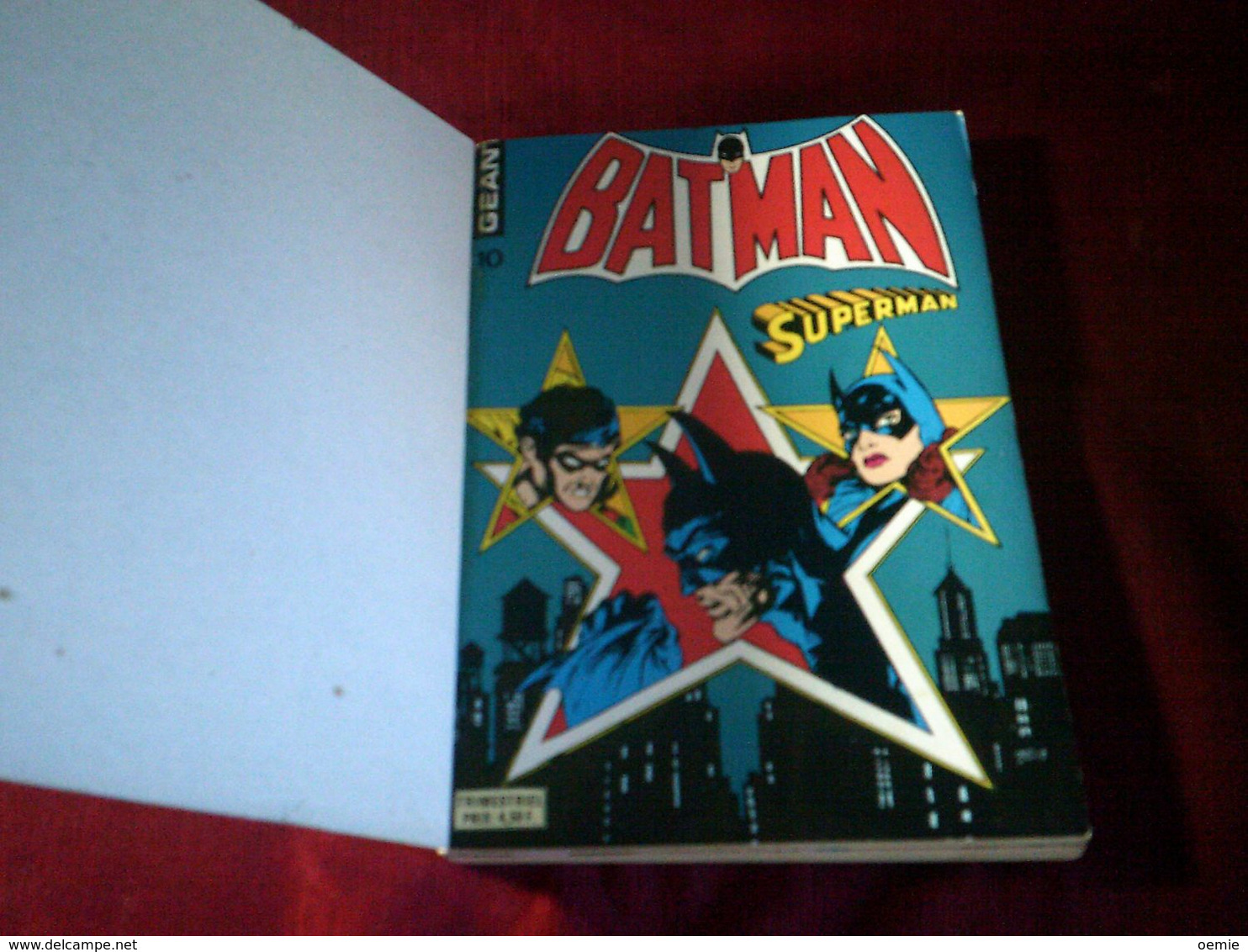 BATMAN  ET SUPERMAN  ALBUM  RELIE DE 140 A 142   N° 4 - Batman