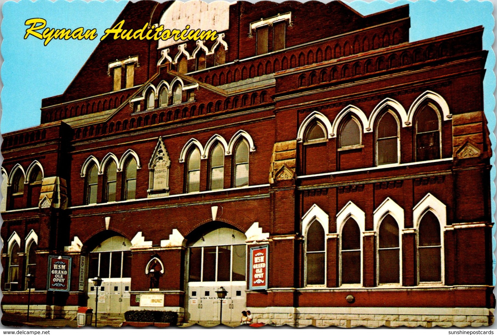 Tennessee Nashvile Ryman Auditorium Home Of The Grand Ole Opry - Nashville