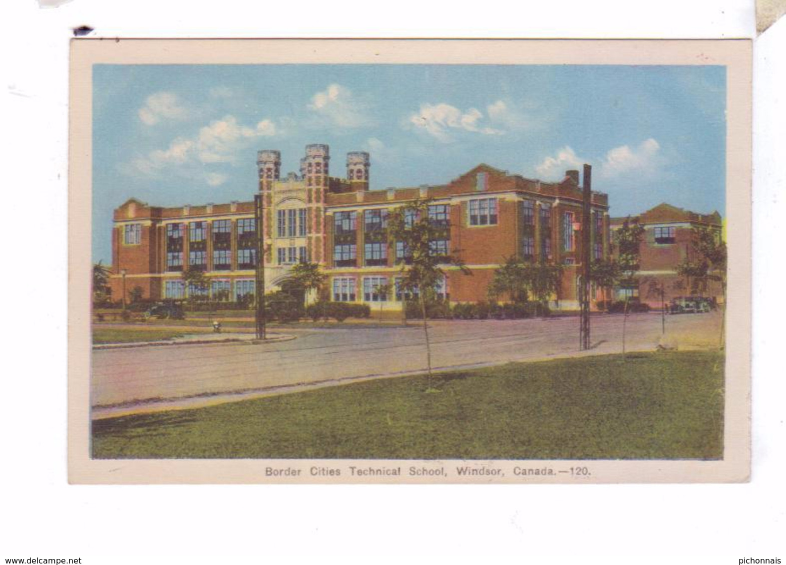 WINDSOR  Ontario Canada Border Cities Technical School - Windsor