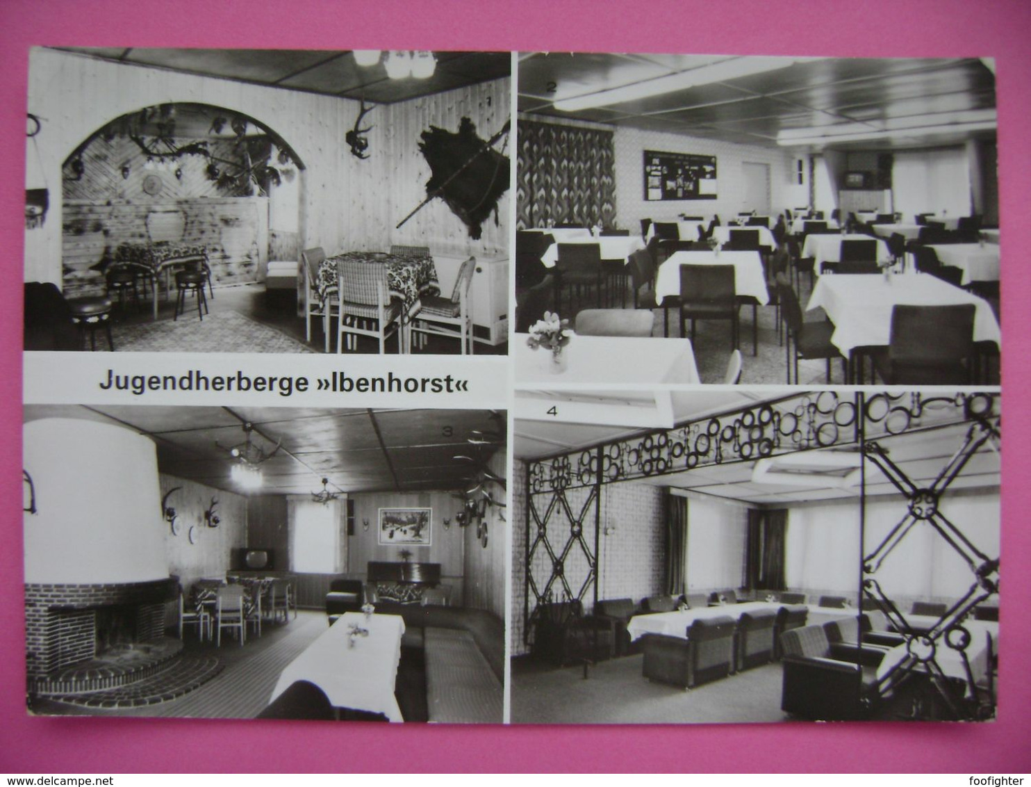 BORN Am Darß (Kr. Ribnitz-Damgarten) - Jugendherberge "Ibenhorst" - Bar Speiseraum Jagdzimmer Klubraum - 1980 Used - Ribnitz-Damgarten