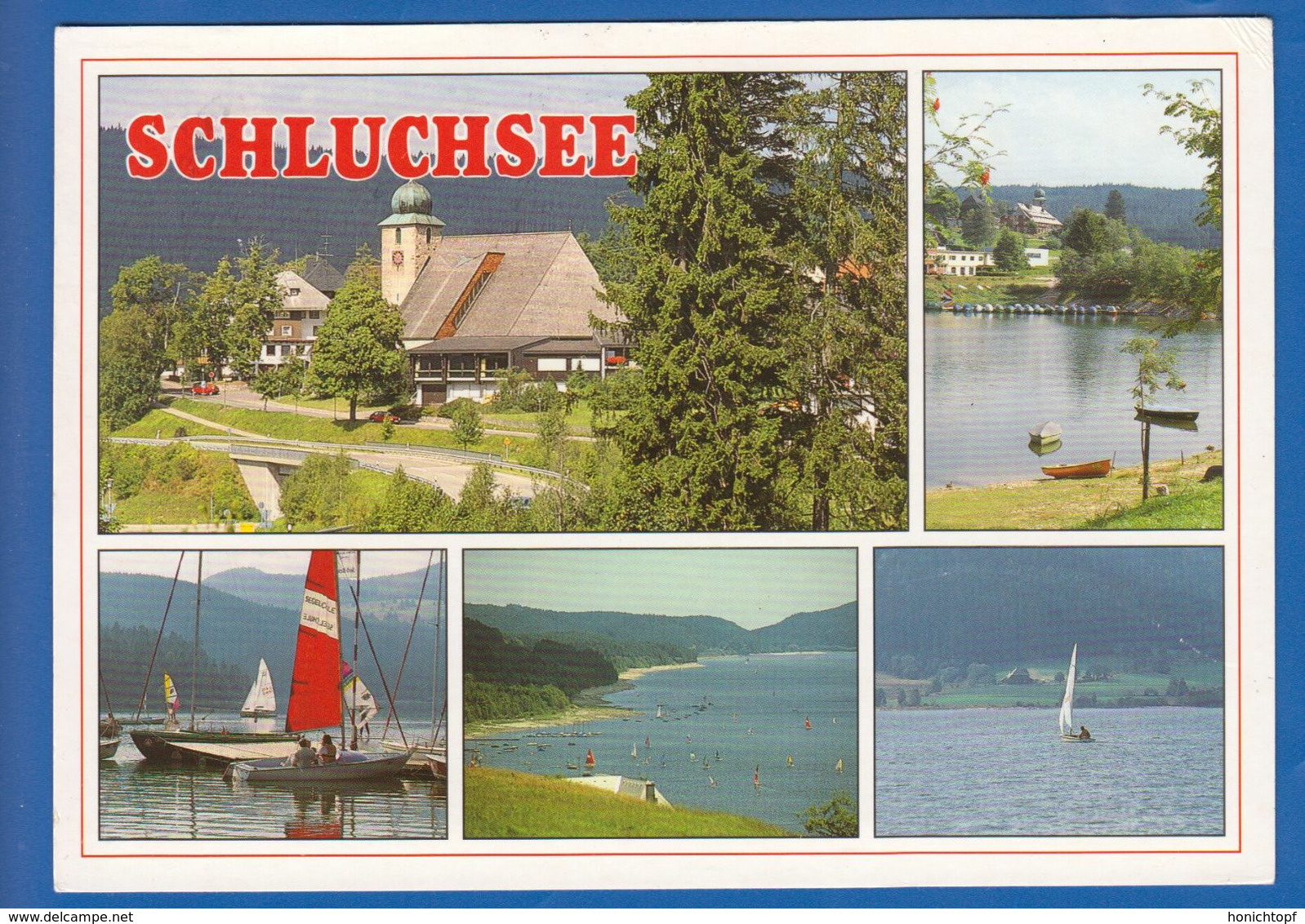 Deutschland; Schluchsee; Multibildkarte - Schluchsee