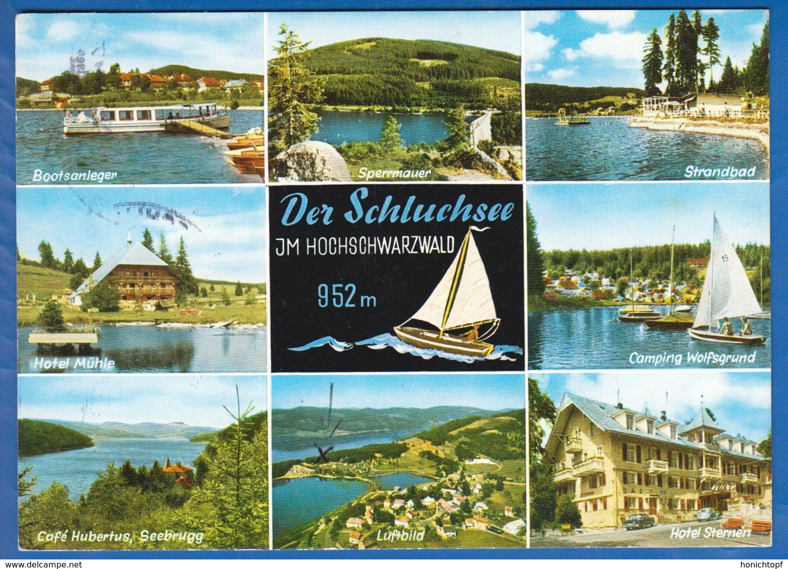 Deutschland; Schluchsee; Multibildkarte - Schluchsee