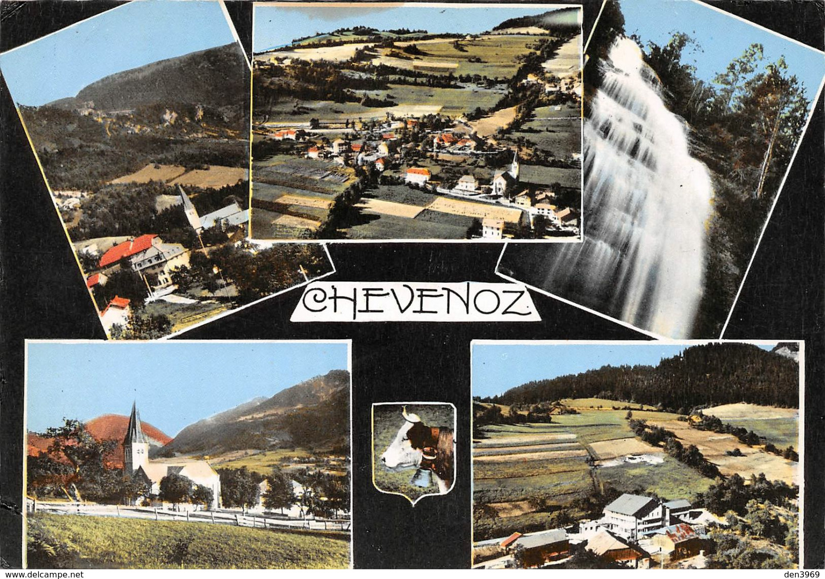 CHEVENOZ - Vues Multiples - Cascade - Vache Avec Cloche - Chevenoz