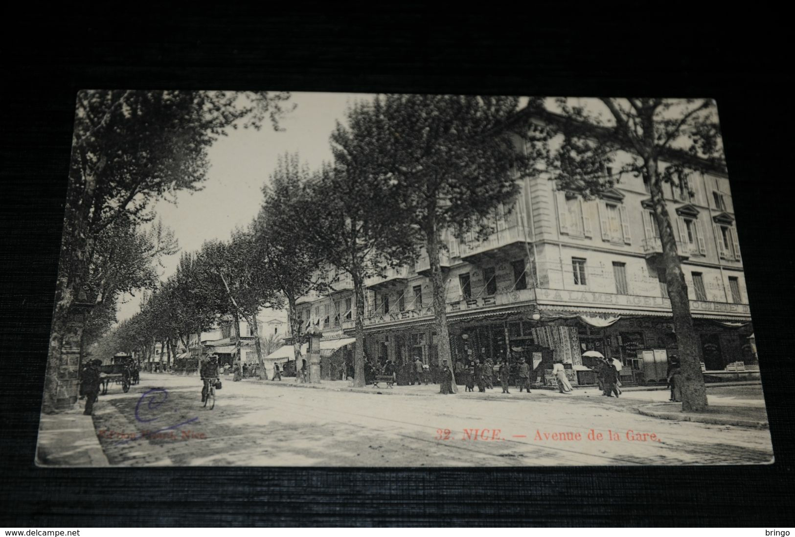 17846-         NICE, AVENUE DE LA GARE - 1907 - Autres & Non Classés