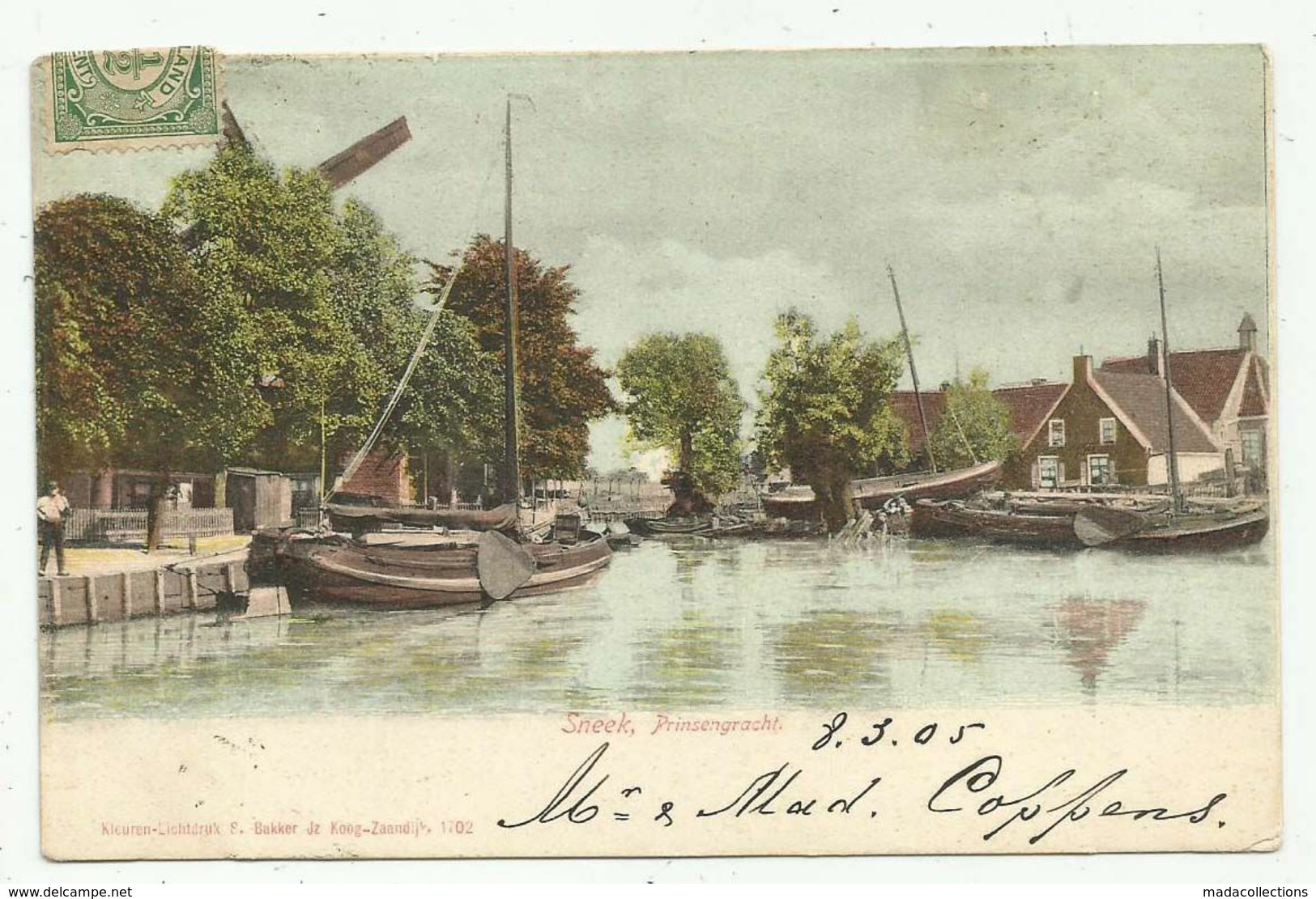 Prinsengracht    Sneek (Pays Bas) - Sneek