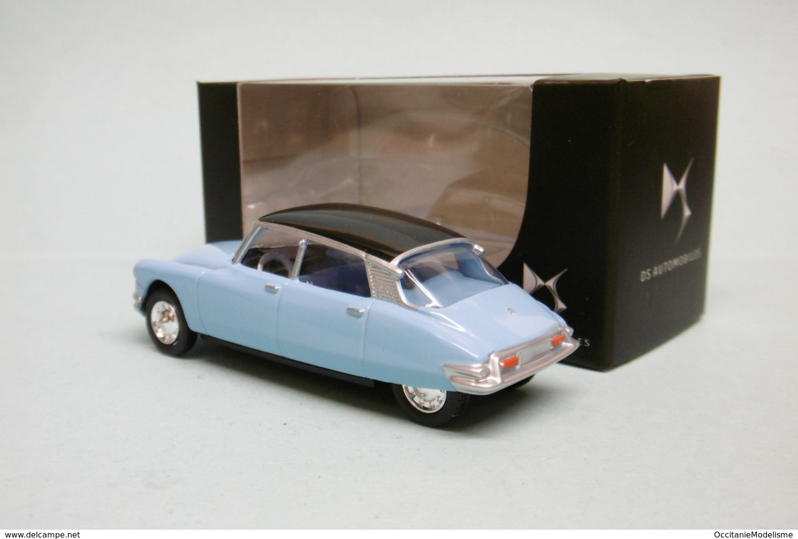 Norev - CITROEN DS 19 1959 Bleu Ciel Neuf NBO 3 Inches 1/64 - Norev