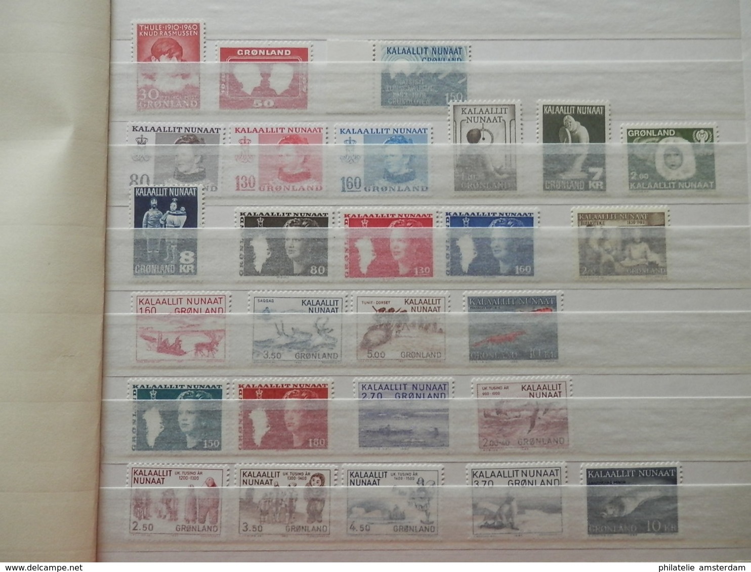 Denmark, Greenland & Faroe Islands: MNH Collection In Stockbook And Year Sets - Collections (en Albums)