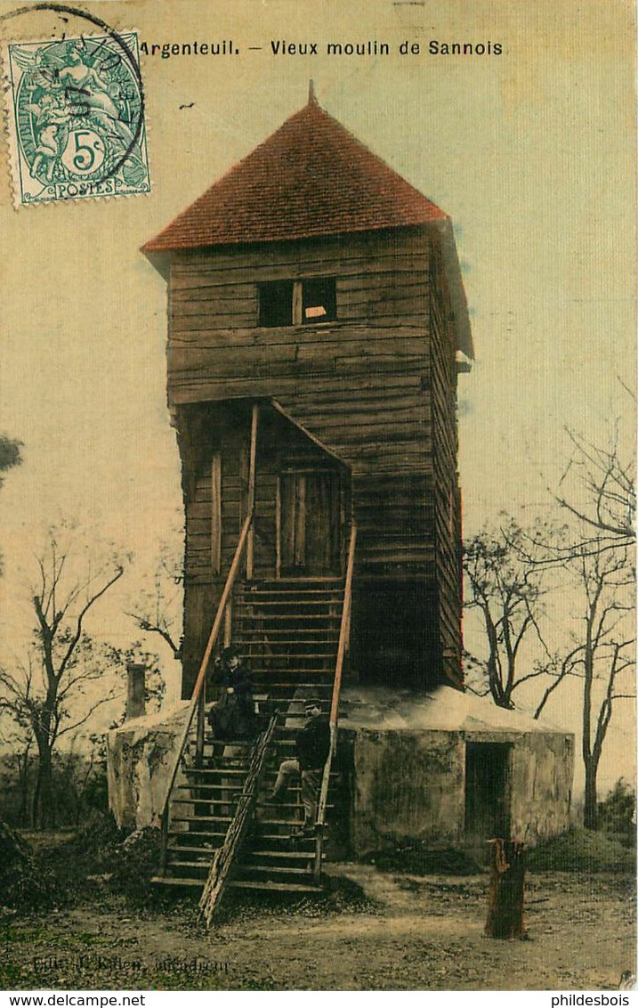 VAL D'OISE  ARGENTEUIL   Vieux Moulin De Sannois - Sannois