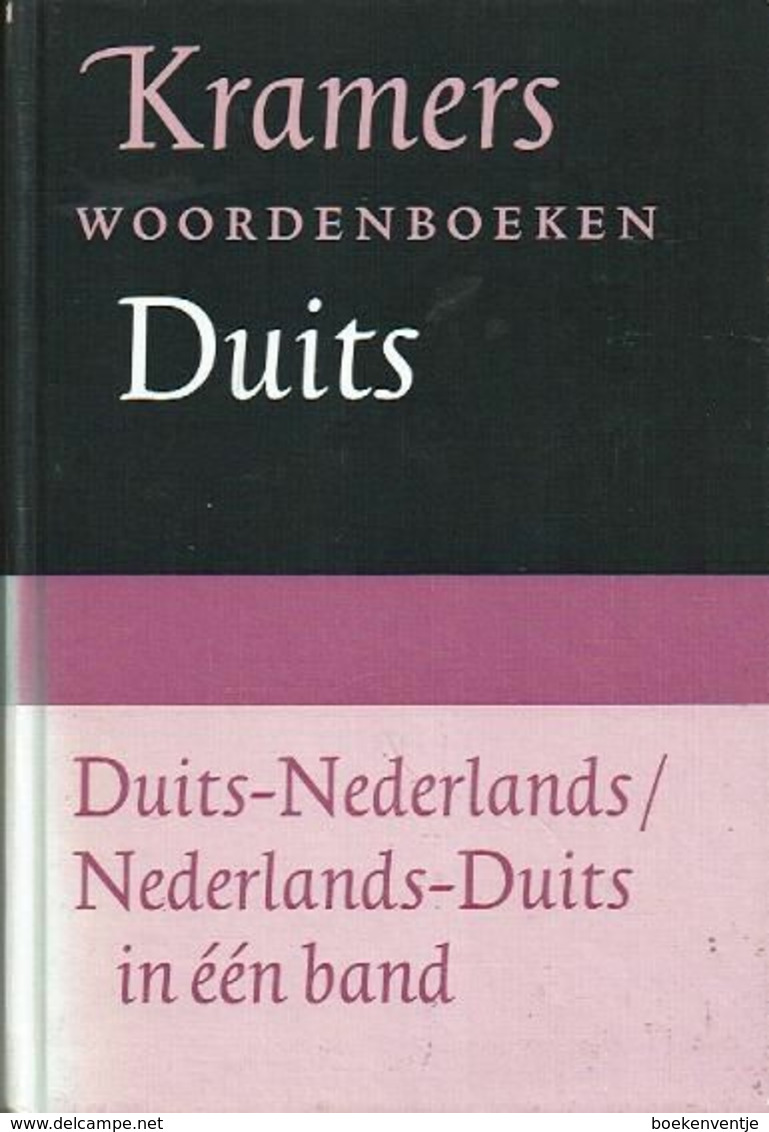 Kramers Woordenboeken Duits - Duits-Nederlands / Nederlands-Duits In één Band - Dictionaries