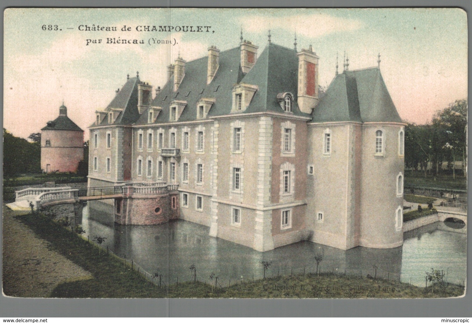 CPA 89 - Bléneau - Chateau De Champoulet - Otros & Sin Clasificación