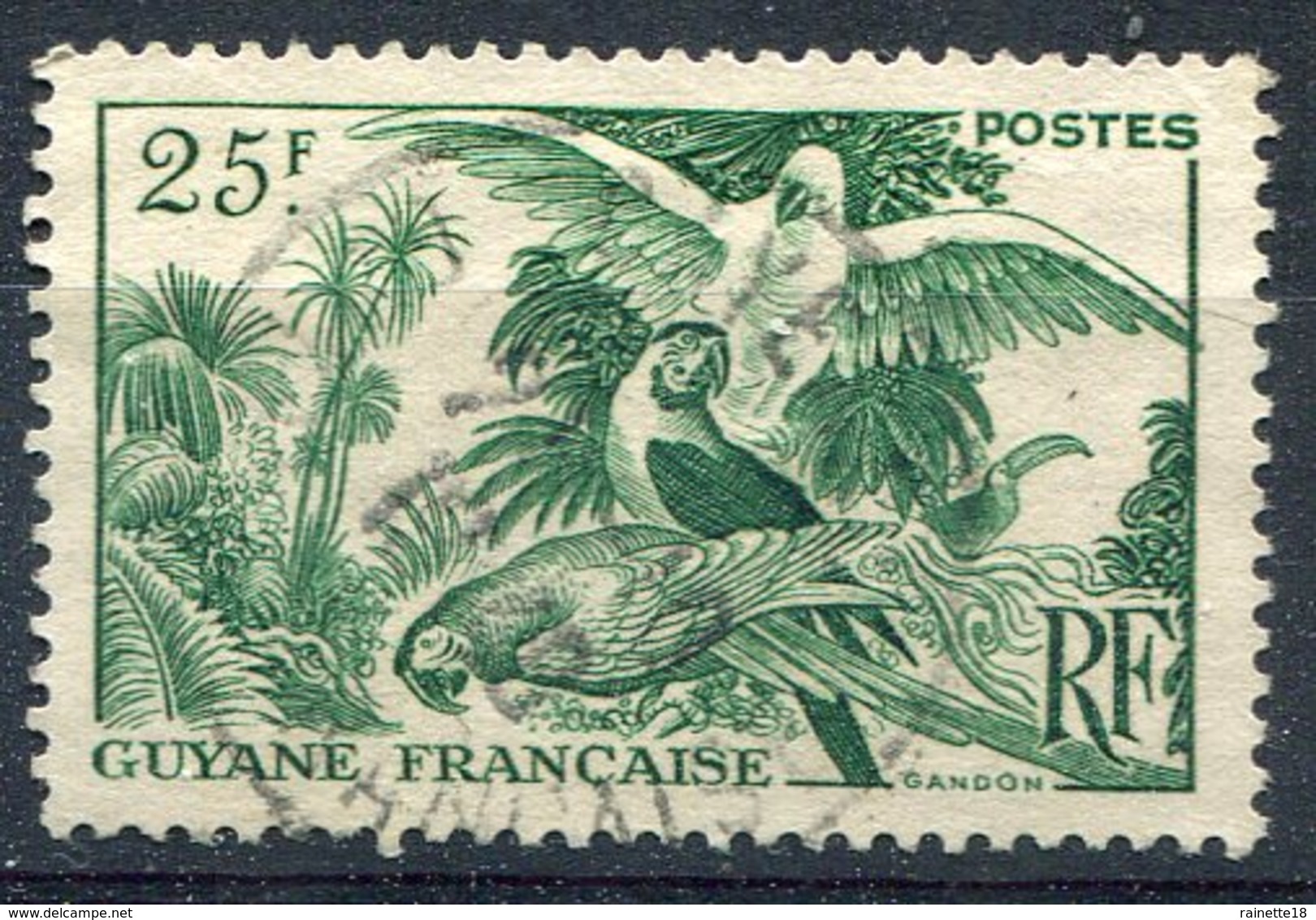 Guyane      216  Oblitéré - Gebraucht