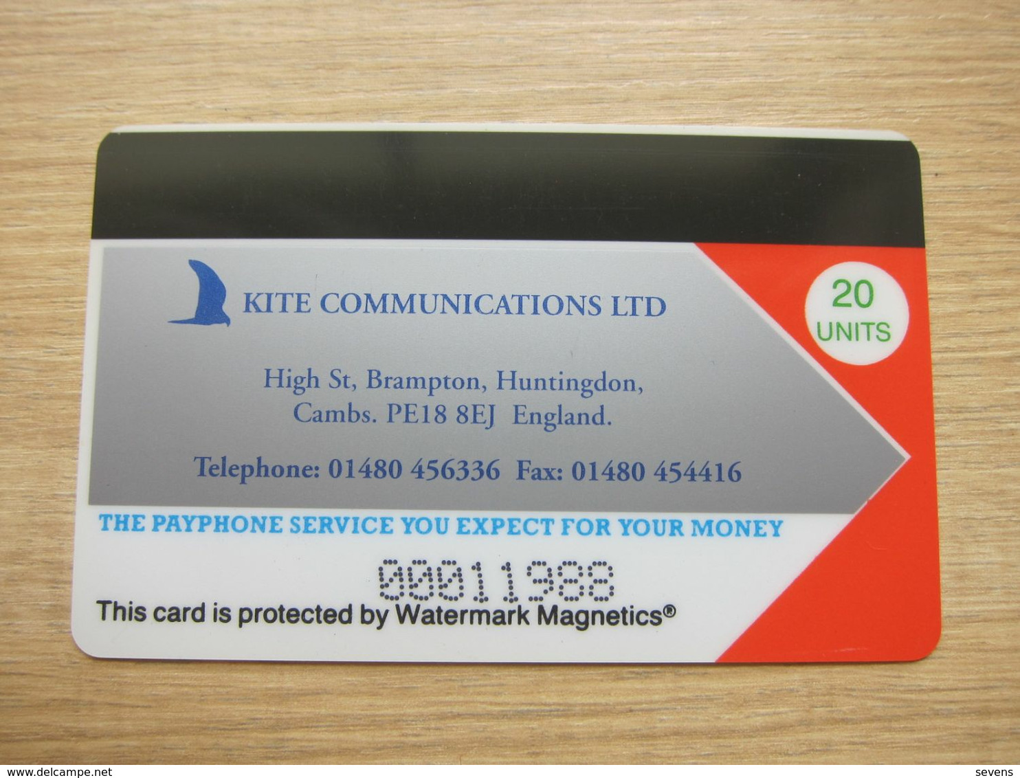 Kite Communications Autelca Phonecard,BIPE 95 The Cullen Collection Addition Prinet,20 Units, Mint - [ 8] Ediciones De Empresas