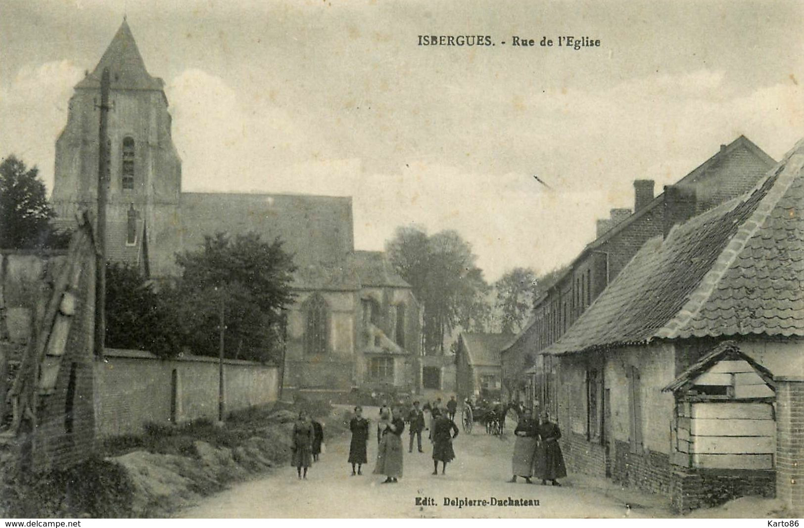 Isbergues * Rue De L'église - Isbergues