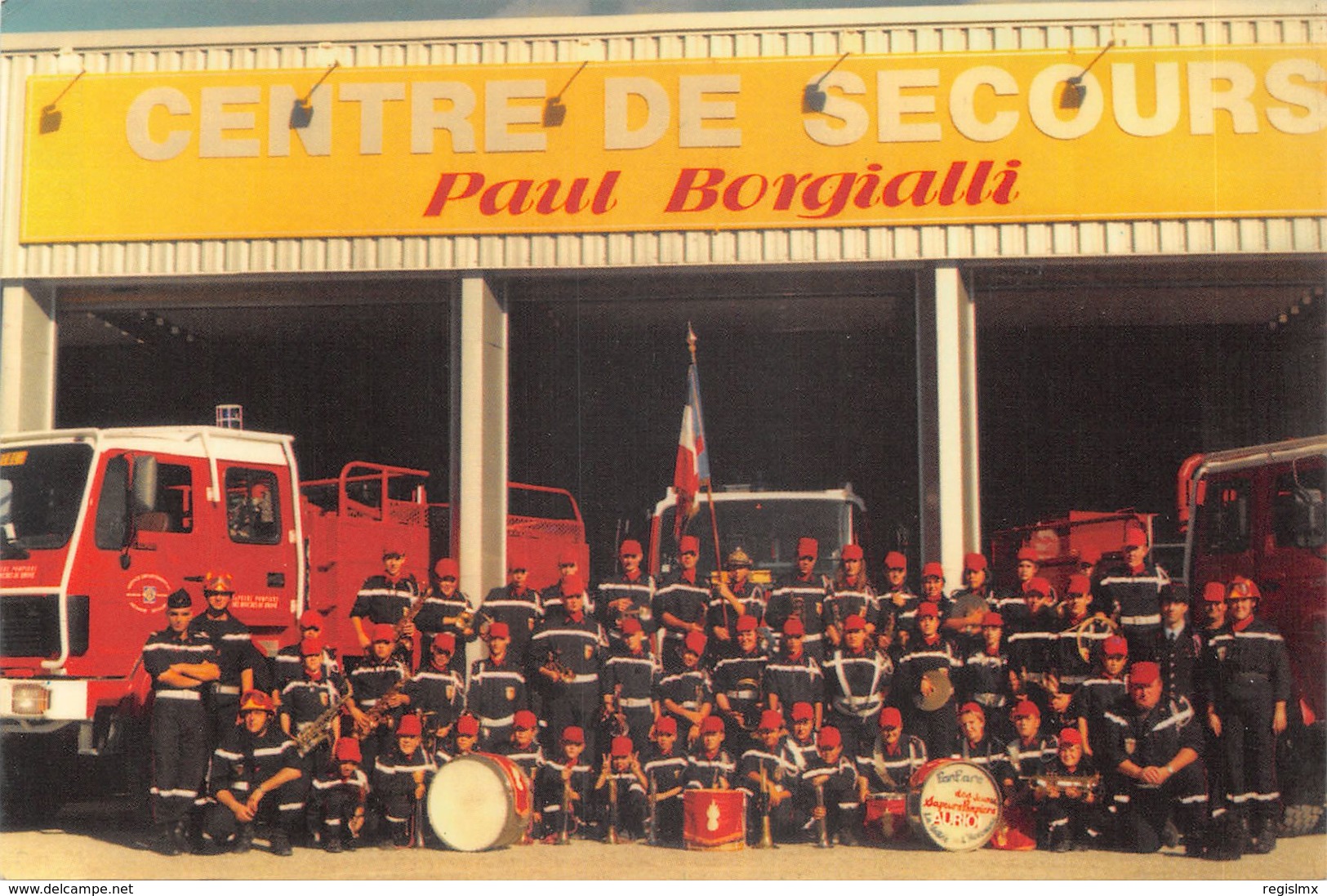 13-AURIOL-FANFARE JEUNES SAPEURS POMPIERS-N°T566-B/0175 - Auriol