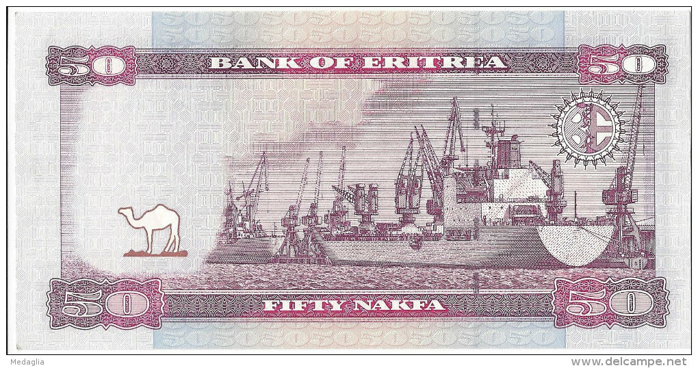 ERYTHREE - 50 Nakfa 2004 - UNC - Eritrea