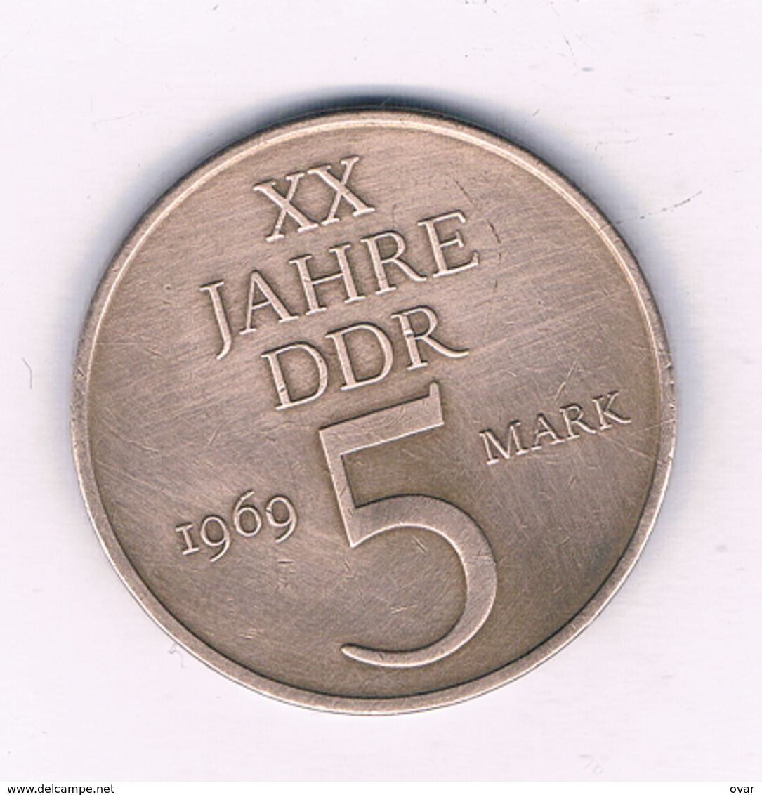 5 MARK 1969 A  DDR  DUITSLAND /6964/ - 5 Marchi
