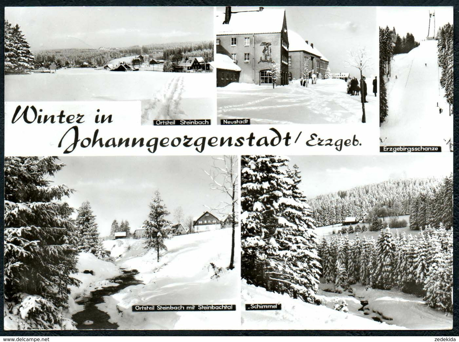 E0094 - Johanngeorgenstadt - Bild Und Heimat Reichenbach - Stempel Mangel Postleitzahl Verzögert - Johanngeorgenstadt