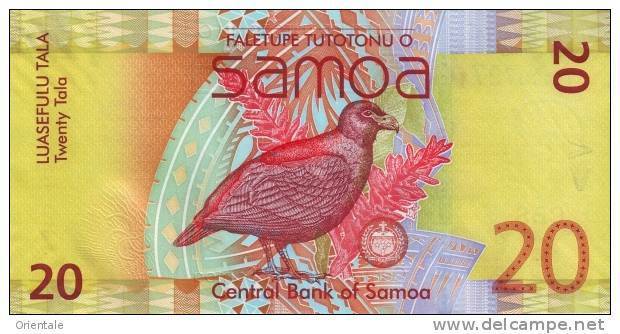 SAMOA P. 40b 20 T 2012 UNC - Samoa