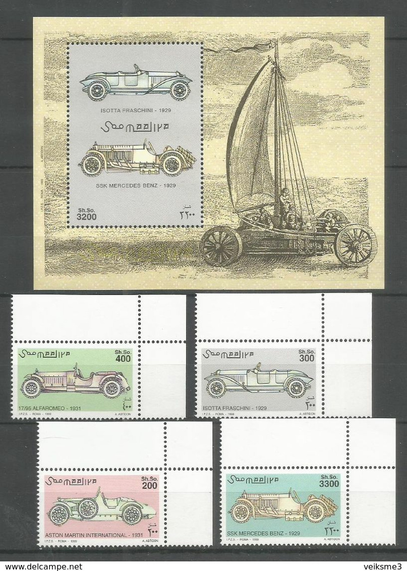 SOMALIA - MNH - Transport - Cars - Retro - Autos