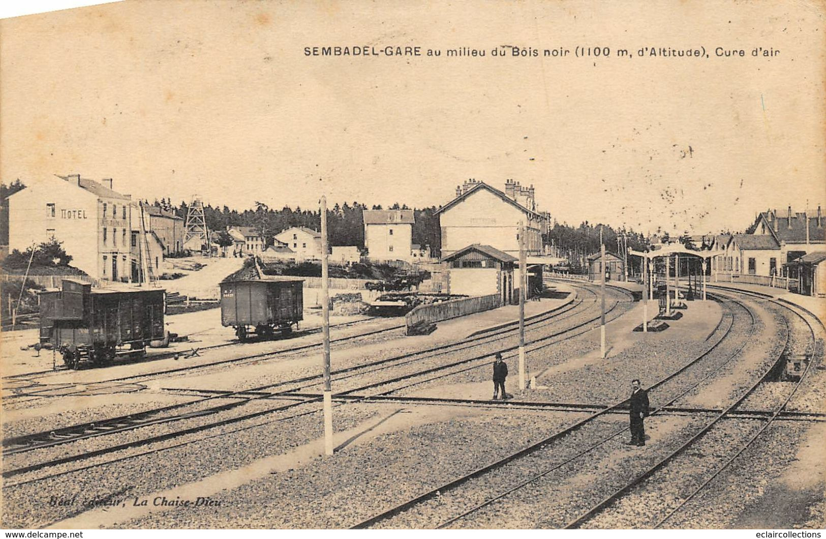 Sembadel       43       Intérieur De La Gare         (voir Scan) - Andere & Zonder Classificatie