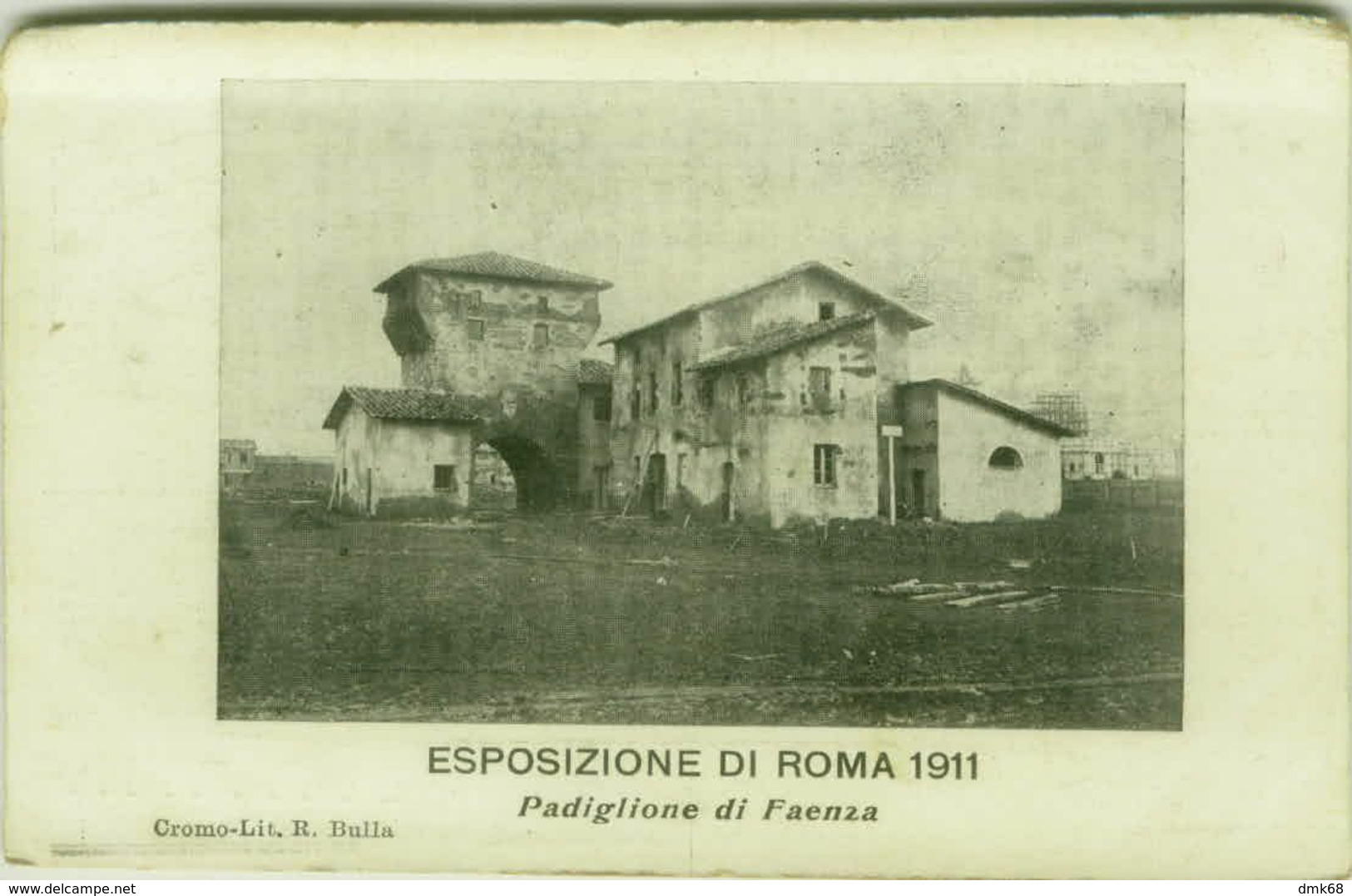 ROMA - ESPOSIZIONE 1911 - PADIGLIONE DI FAENZA - EDIZ. CROMO LIT. R. BULLA - SPEDITA 1911 (5680) - Ausstellungen