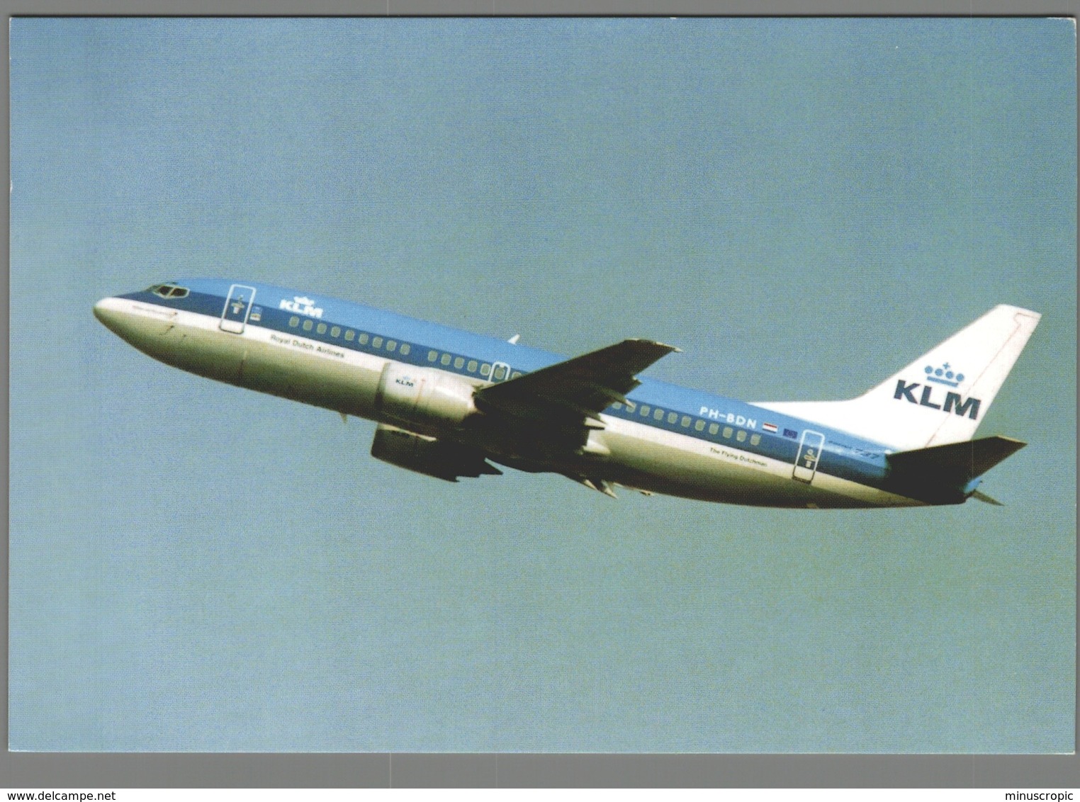 CPM Avion - KLM - Boeing 737-306 - 1946-....: Ere Moderne