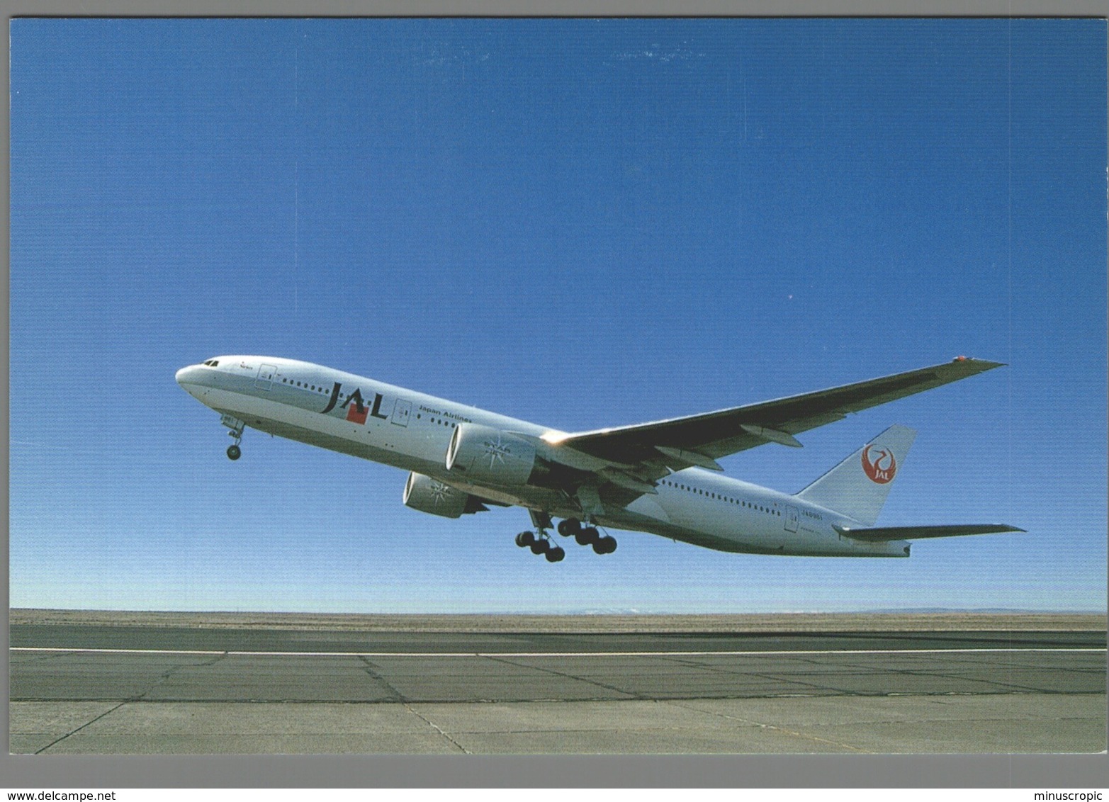 CPM Avion - JAL - Japan Airlines - Boeing 777-200 Star Jet - 1946-....: Ere Moderne