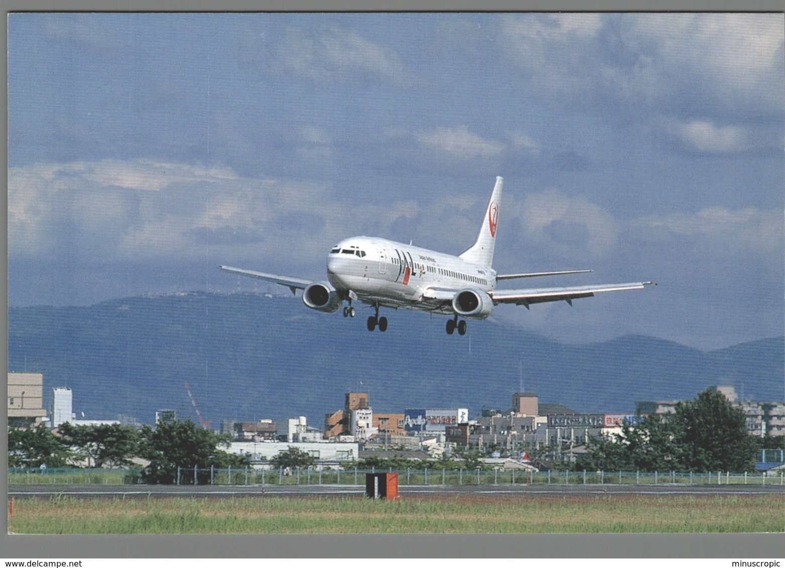 CPM Avion - JAL - Japan Airlines - Boeing 737-400 Flower Jet - 1946-....: Ere Moderne