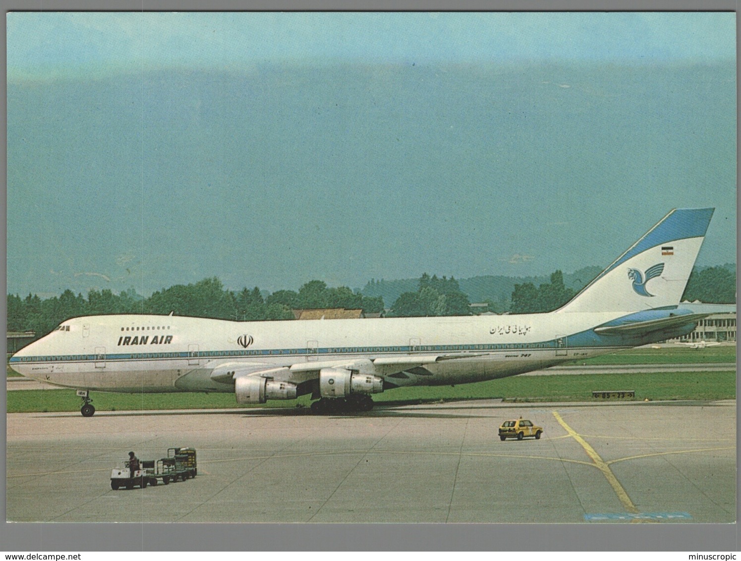 CPM Avion - Iran Air - Boeing 747-286B - 1946-....: Ere Moderne