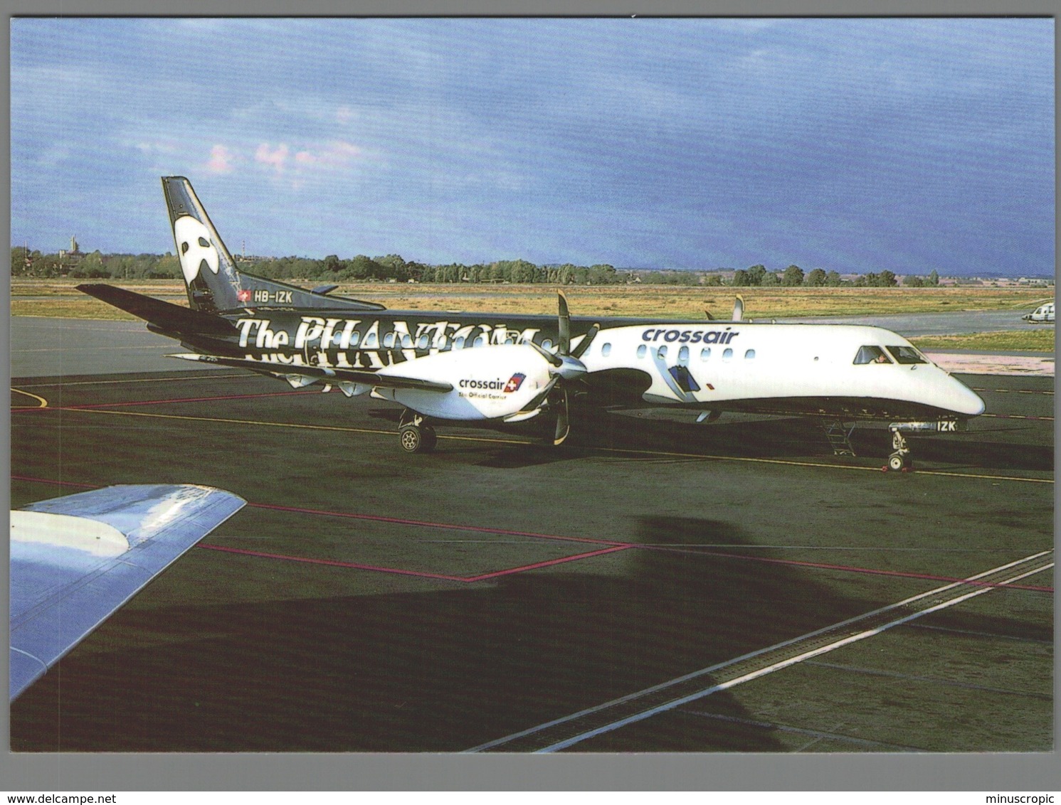 CPM Avion - Crossair - Saab 2000 - Praha 1995 - 1946-....: Ere Moderne