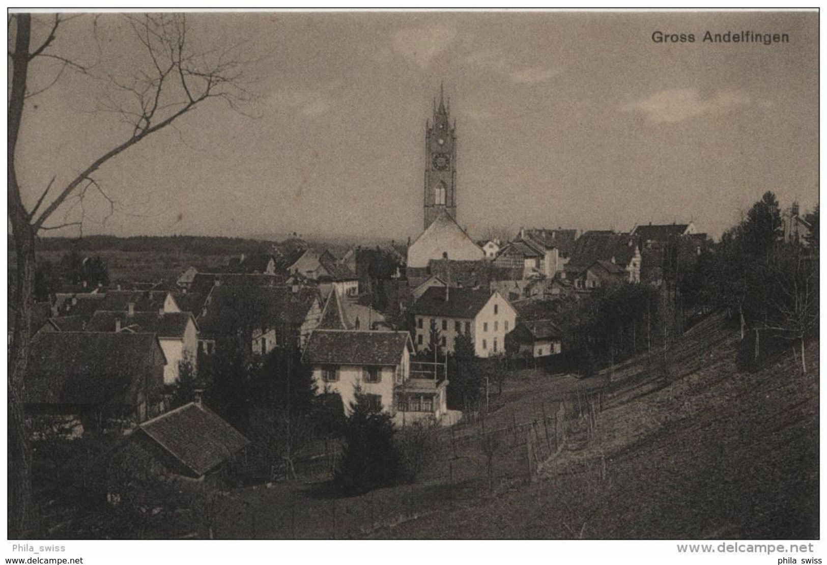 Gross Andelfingen Mit Kirche - Andelfingen