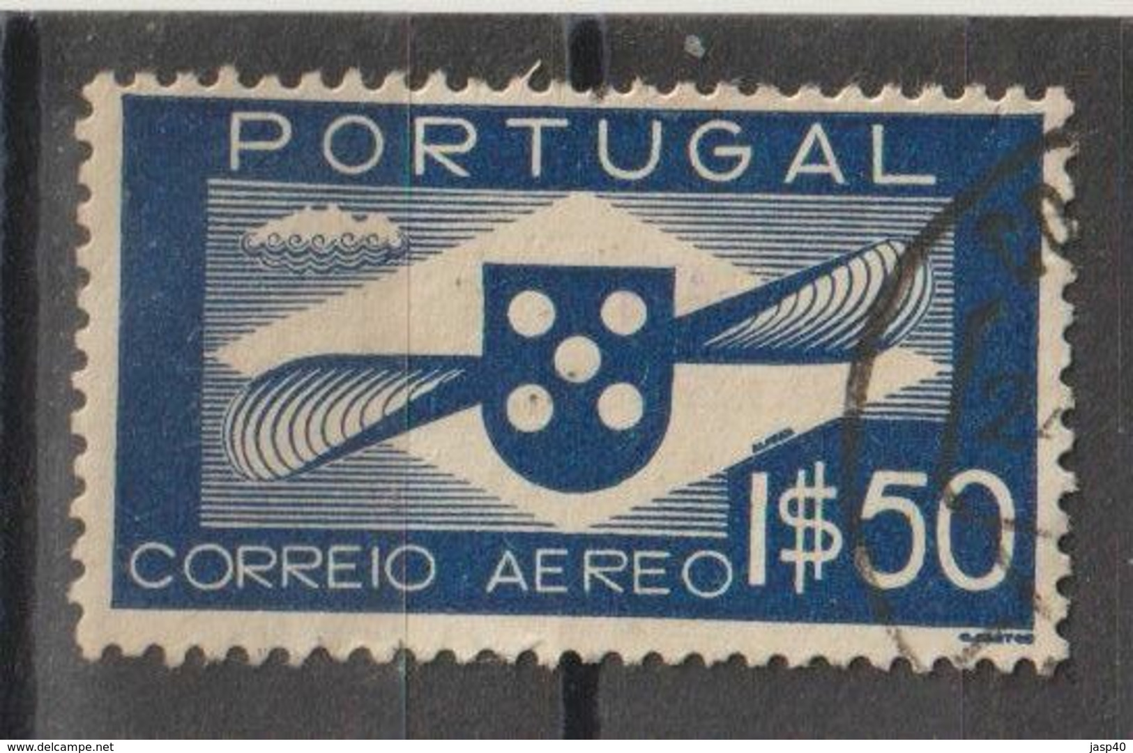 PORTUGAL CE AFINSA CORREIO AEREO 1 - USADO - Used Stamps