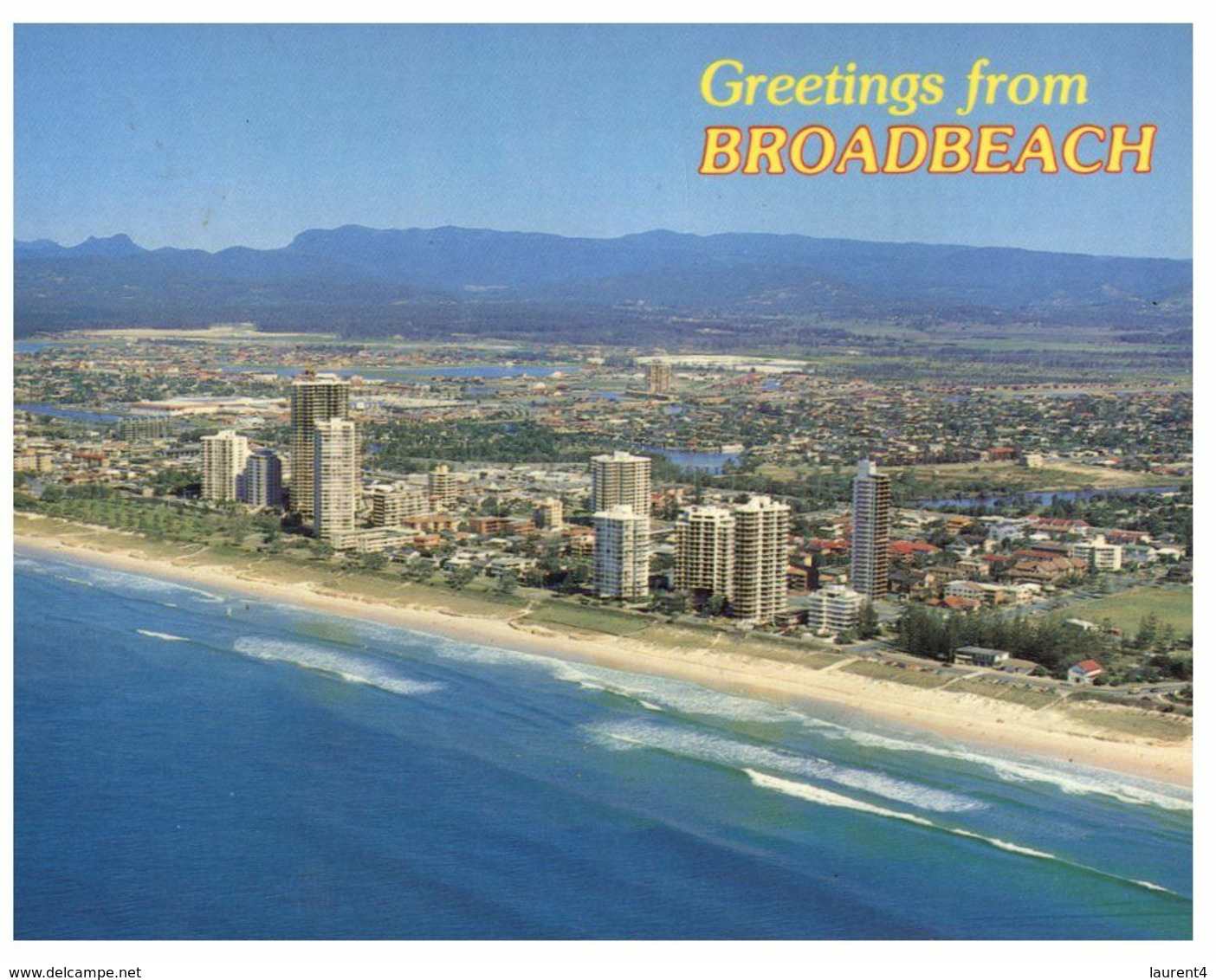 (M 20) Australia - QLD - Broadbeach - Postcard With Stamp And Postmark - - Gold Coast