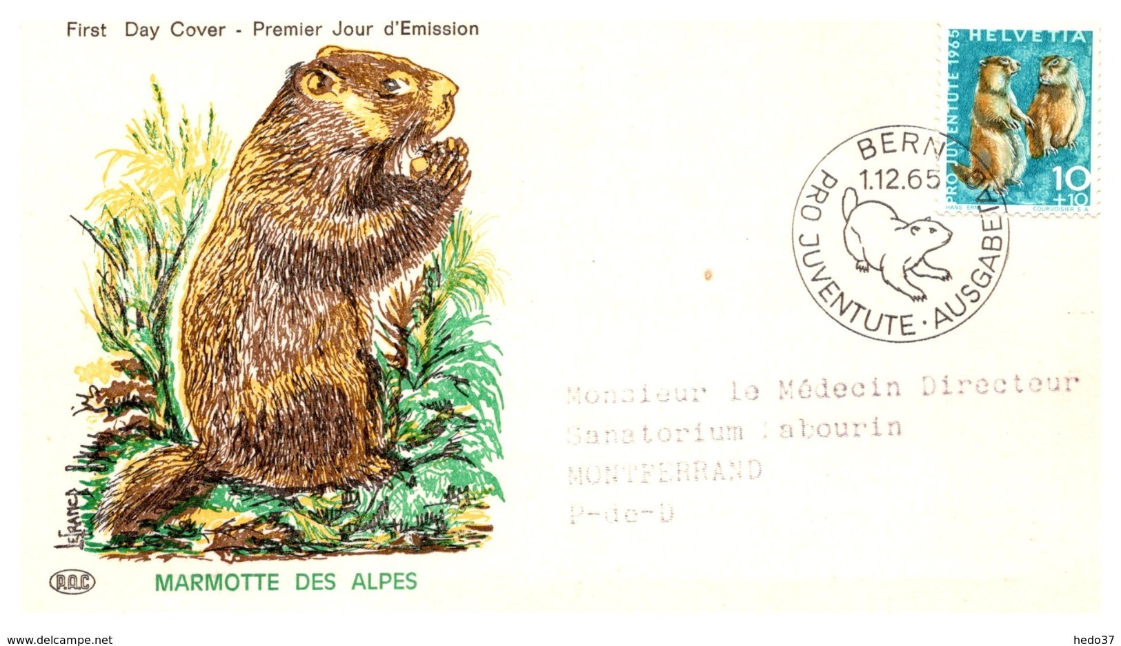 Thème Animaux - Rongeur - Suisse Document - Roedores