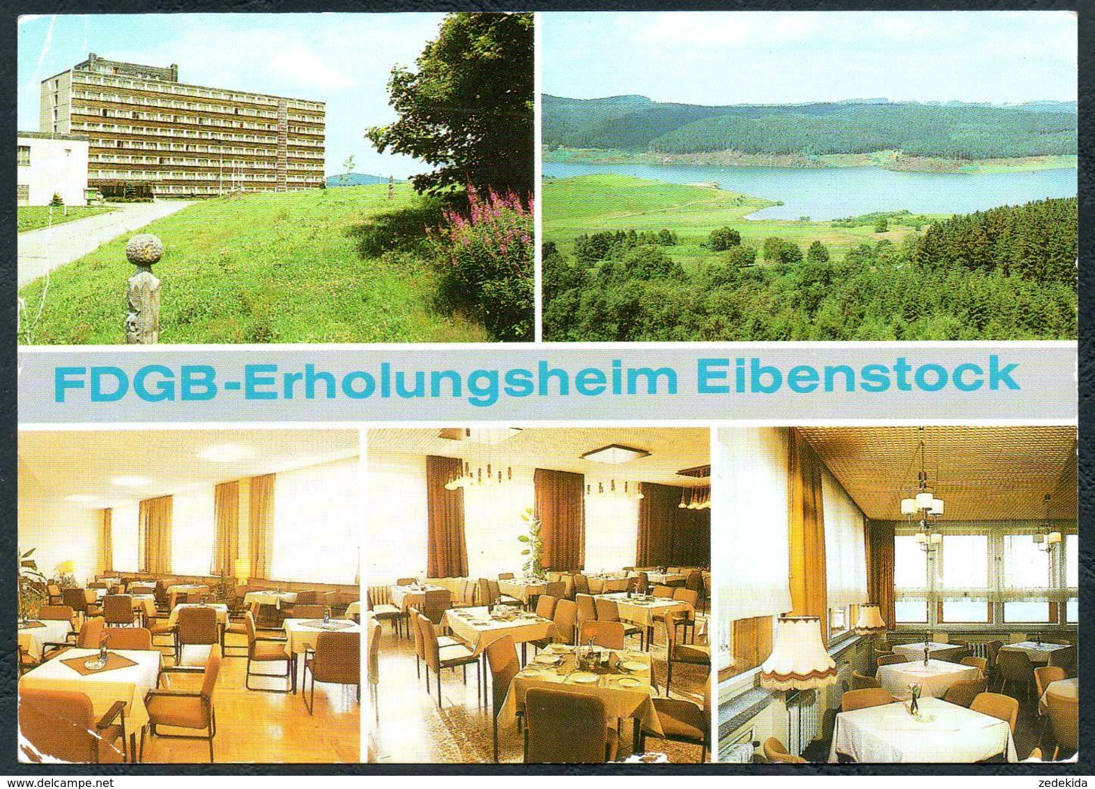 E0136 - Eibenstock FDGB Heim - VEB Foto Verlag Erlbach - Eibenstock