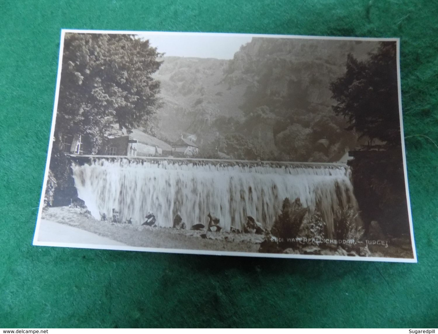 VINTAGE UK SOMERSET: CHEDDAR The Waterfall Sepia Judges - Cheddar