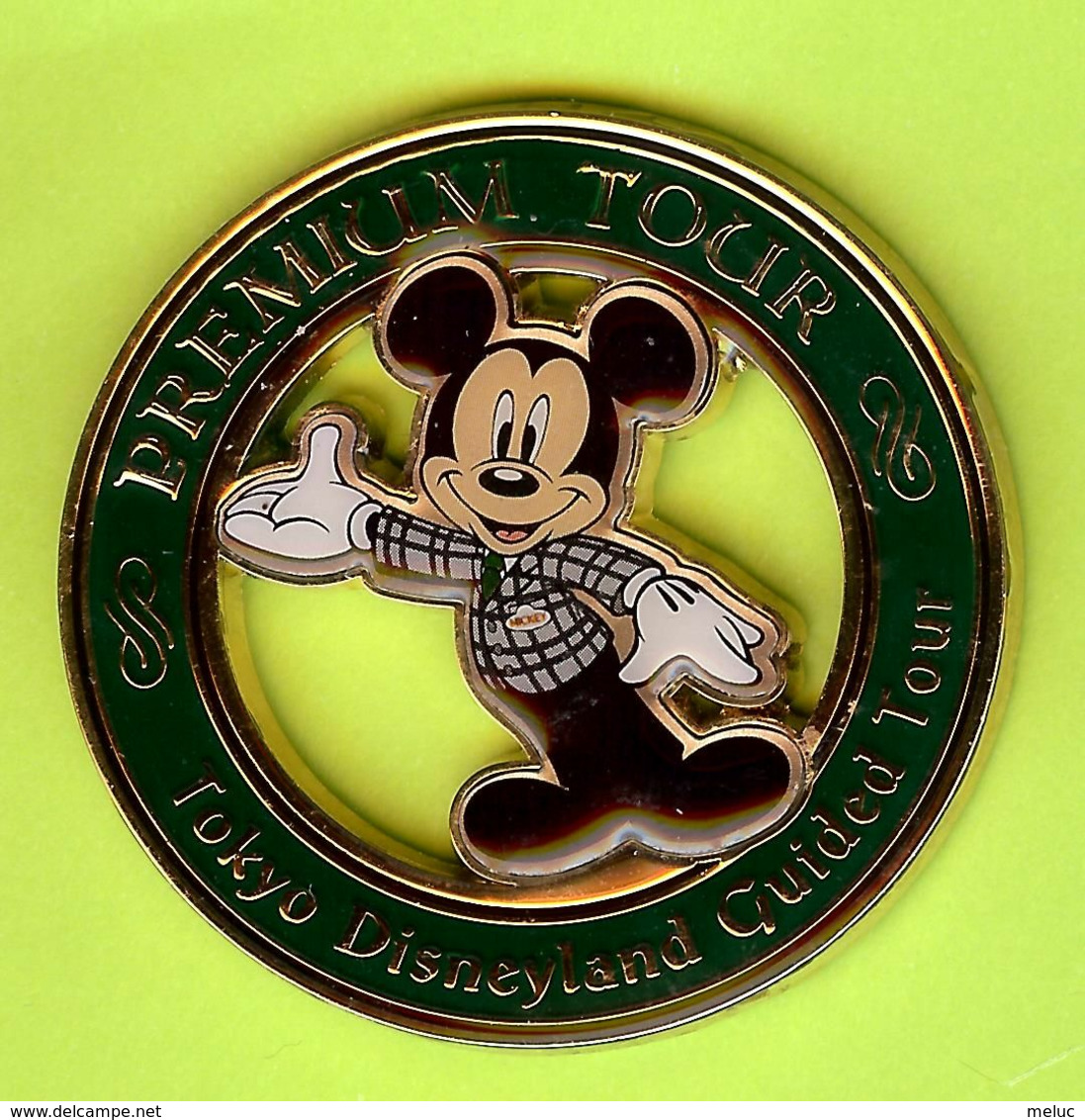 Pin's BD Disney Tokyo Premium Tour Mickey - #492 - Disney