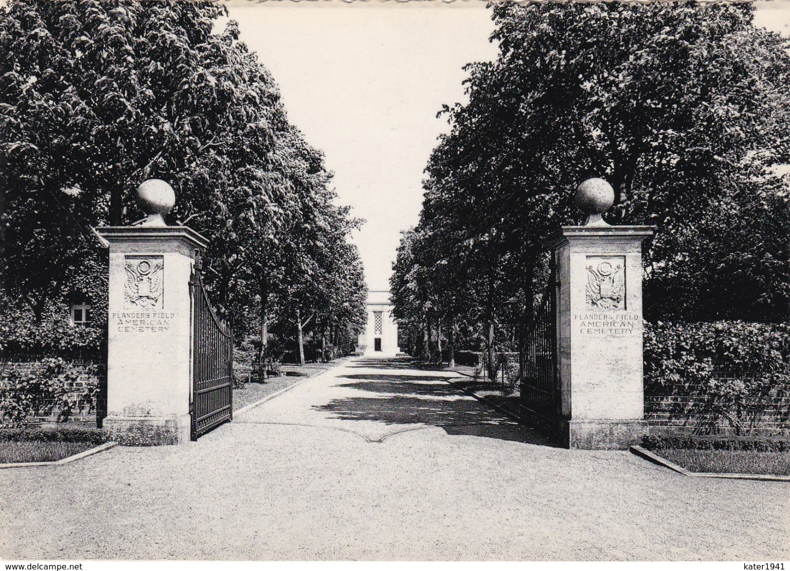 Waregem  Amerikaans Kerkhof 1914 1918   Uitgave Vermeersch - Waregem