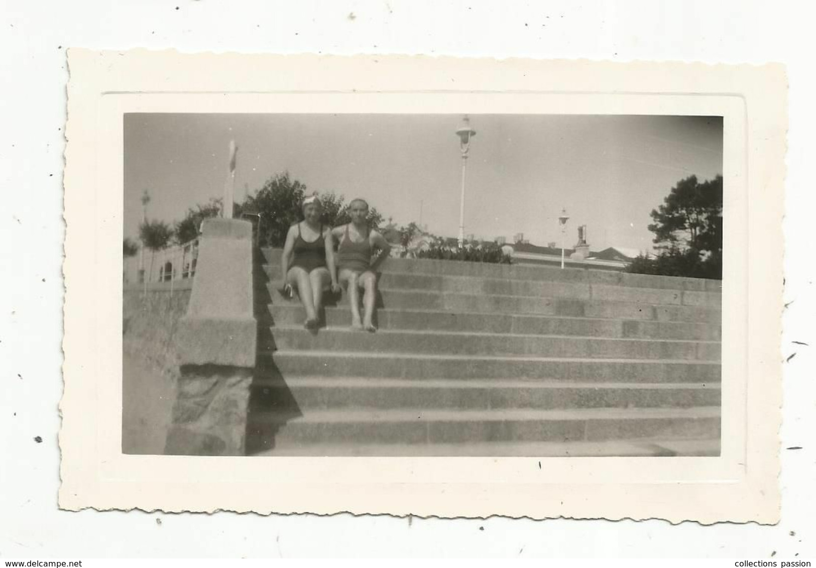 Photographie, Pin Up ,pin Ups, LA BAULE ,1937 ,maillots De Bain , 125 X 80 Mm - Pin-ups