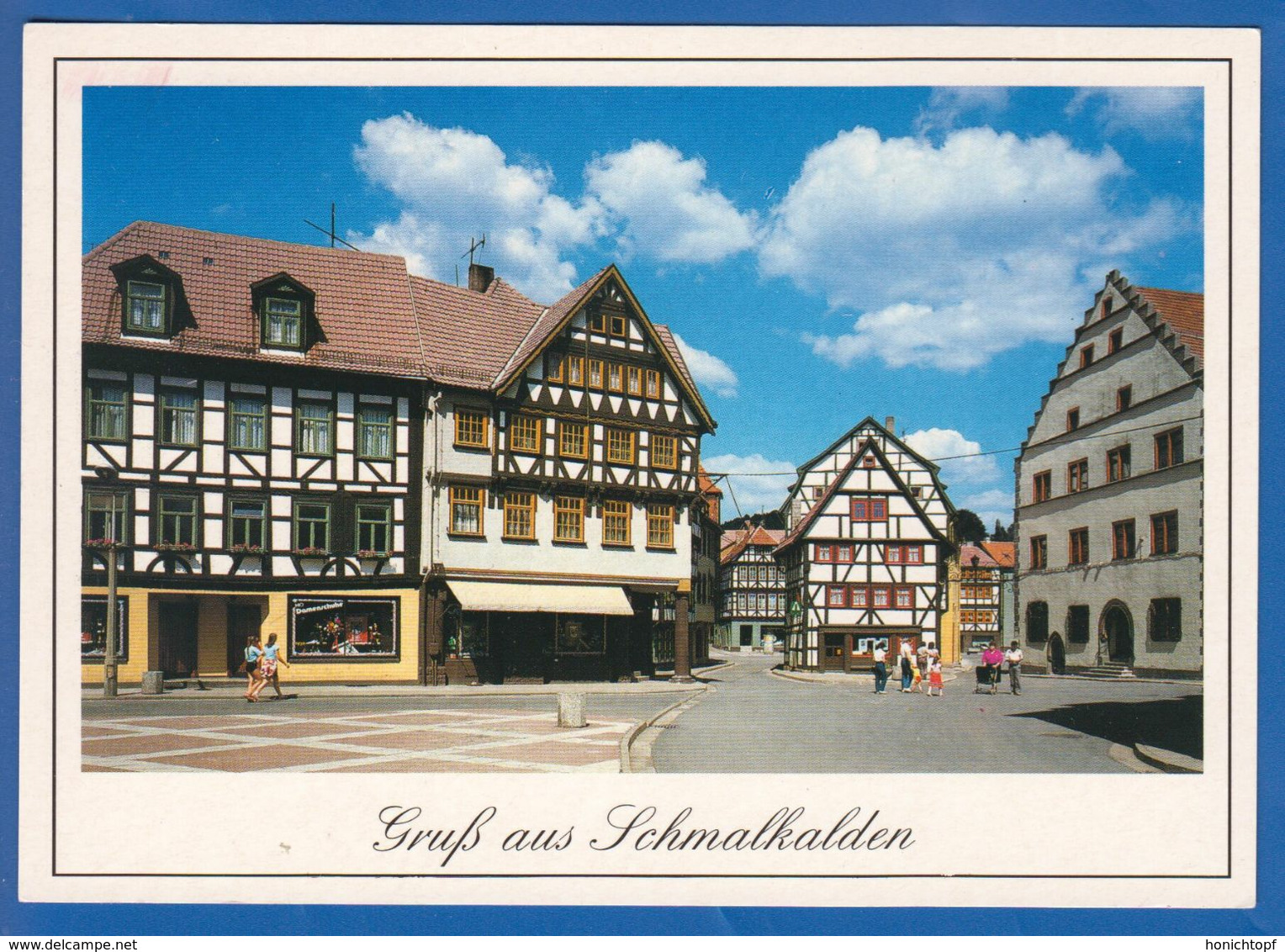 Deutschland; Schmalkalden; Altmarkt - Schmalkalden