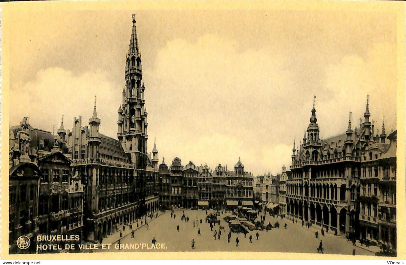 030 542 - CPA - Belgique - Brussel - Bruxelles - Hôtel De Ville Grand'Place - Monumenti, Edifici