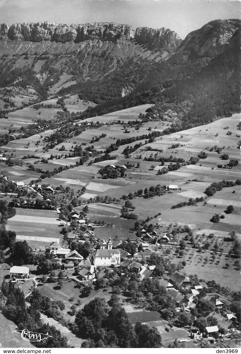 DINGY-SAINT-CLAIR - Vue Panoramique Aérienne Et Le Parmelan - Cliché Ray. Delvert, Villeneuve-sur-Lot - Dingy-Saint-Clair