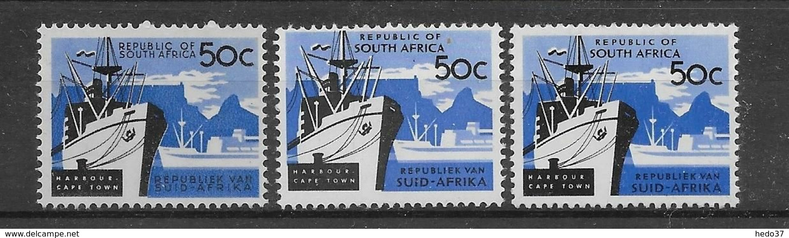 Afrique Du Sud N°259 - Les 3 Types - Neuf ** Sans Charnière - TB - Unused Stamps