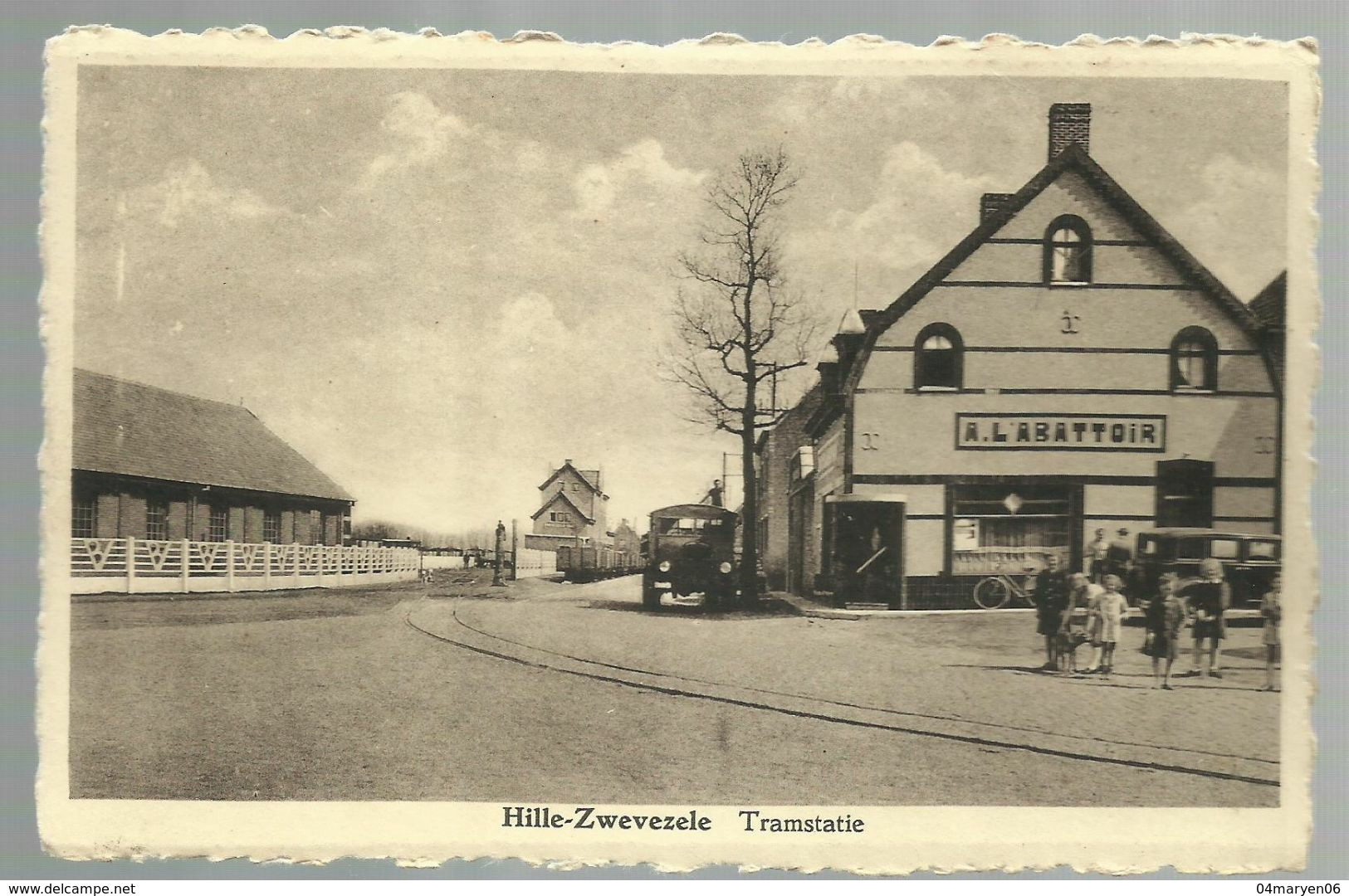 ***  HILLE - ZWEVEZELE  ***    -   Tramstatie - Wingene